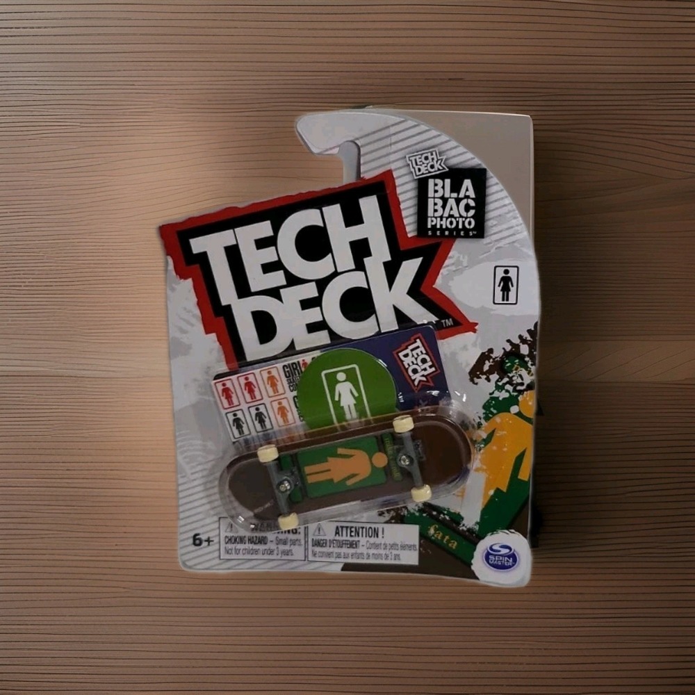 Tech Deck Girl BLABAC Photo Series Mike Carroll Ultra Rare Skate Fingerboard